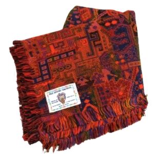 Israeli DRUZE Woven Cotton Blanket Throw. NWOT